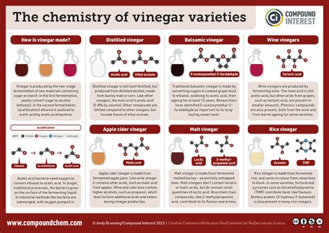 vinegar drawing|chemistry of vinegar.